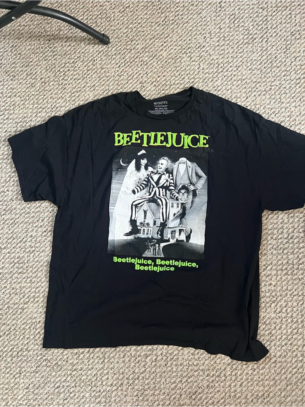 Beetlejuice Graphic Tee - Black